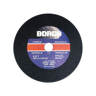 Doorslijpschijven A24 metaal