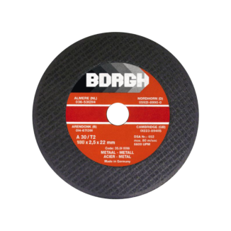 Doorslijpschijven A30 metaal