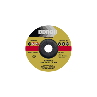 Doorslijpschijven A60 inox