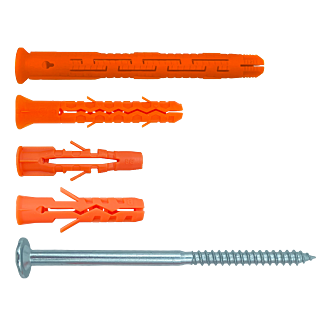 Schotelkop montagesets RVS