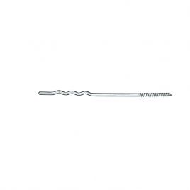 Screw wall ties with point inox